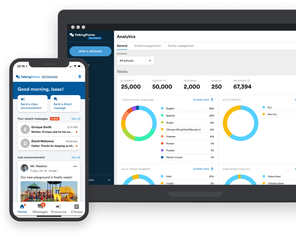 TalkingPoints for Districts & Schools